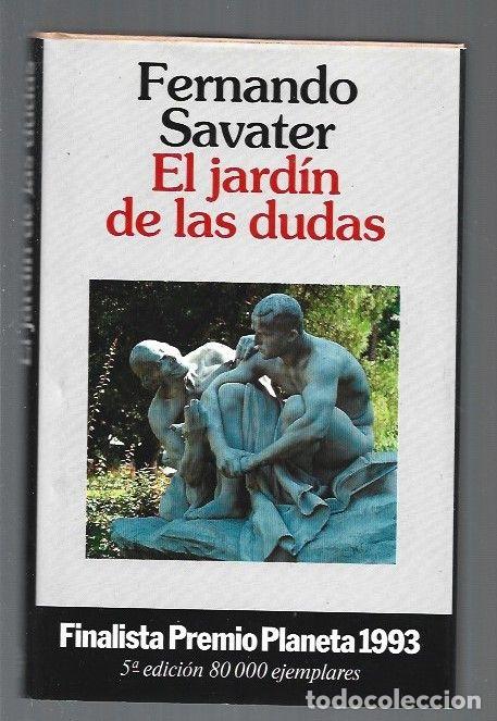 Libros: JARDIN DE LAS DUDAS - EL - SAVATER, FERNANDO - Foto 1