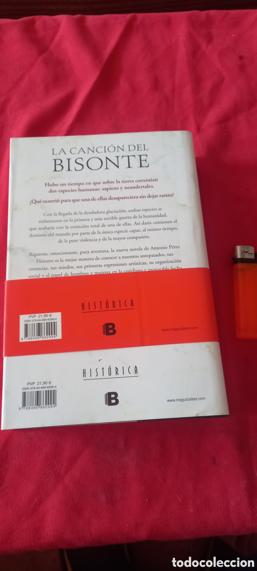 Libros: La canci&oacute;n del bisonte. Antonio P&eacute;rez Henares. - Foto 3