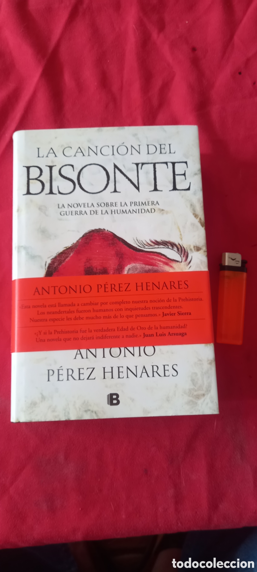 Libros: La canci&oacute;n del bisonte. Antonio P&eacute;rez Henares. - Foto 1