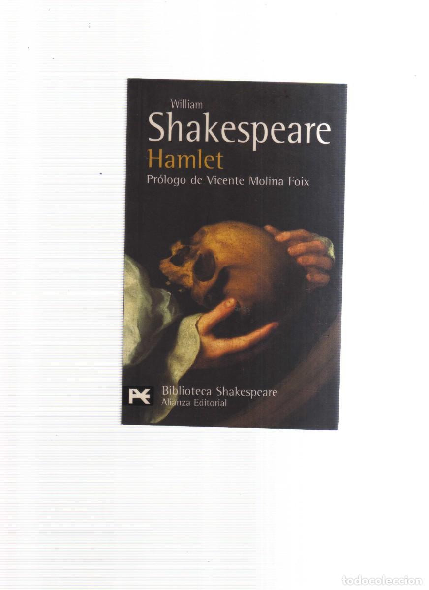 Libros: HAMLET WILLIAM SHAKESPEARE PROLOGO DE VICENTE MOLINA FOIX - Foto 1