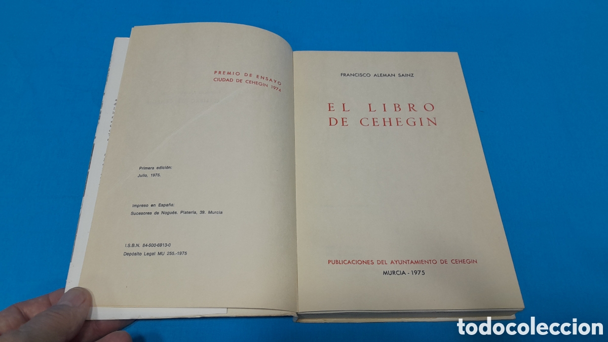 Libros: EL LIBRO DE CEHEG&Iacute;N - FRANCISCO ALEM&Aacute;N SAINZ - Foto 4