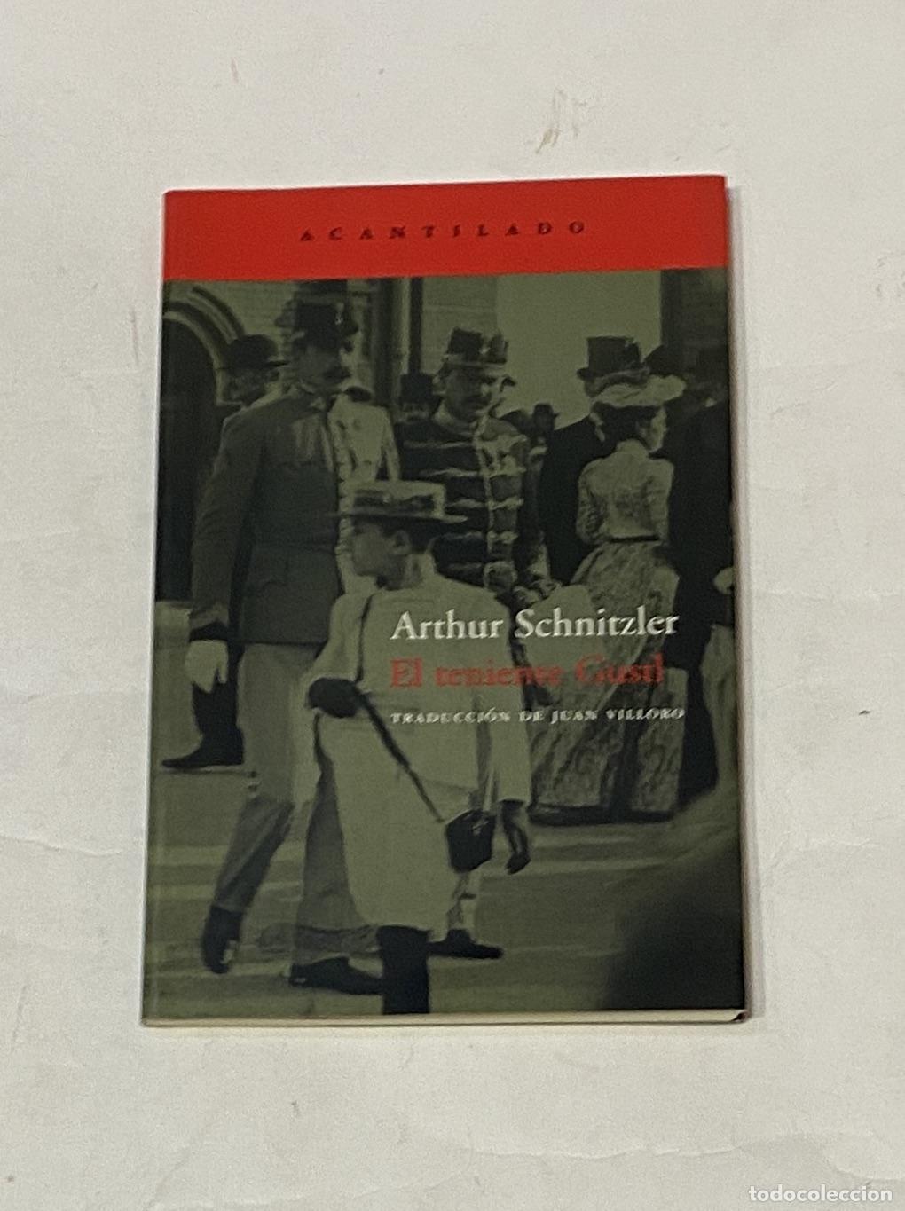 Libros: SCHNITZLER, Arthur. - El teniente Gustl. - Foto 1
