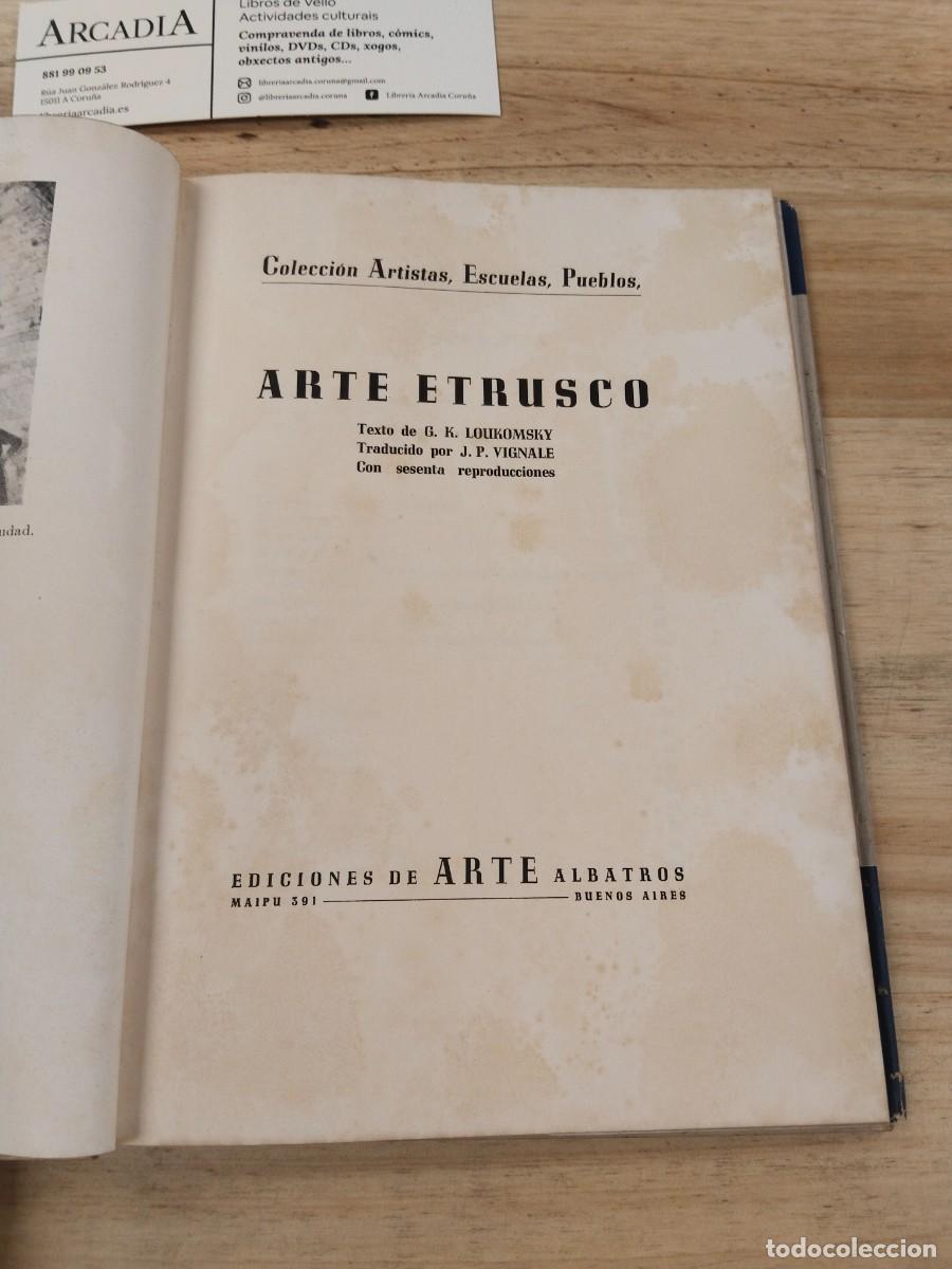 Libros: Arte Etrusco - G. K. Loukomsky - Foto 5