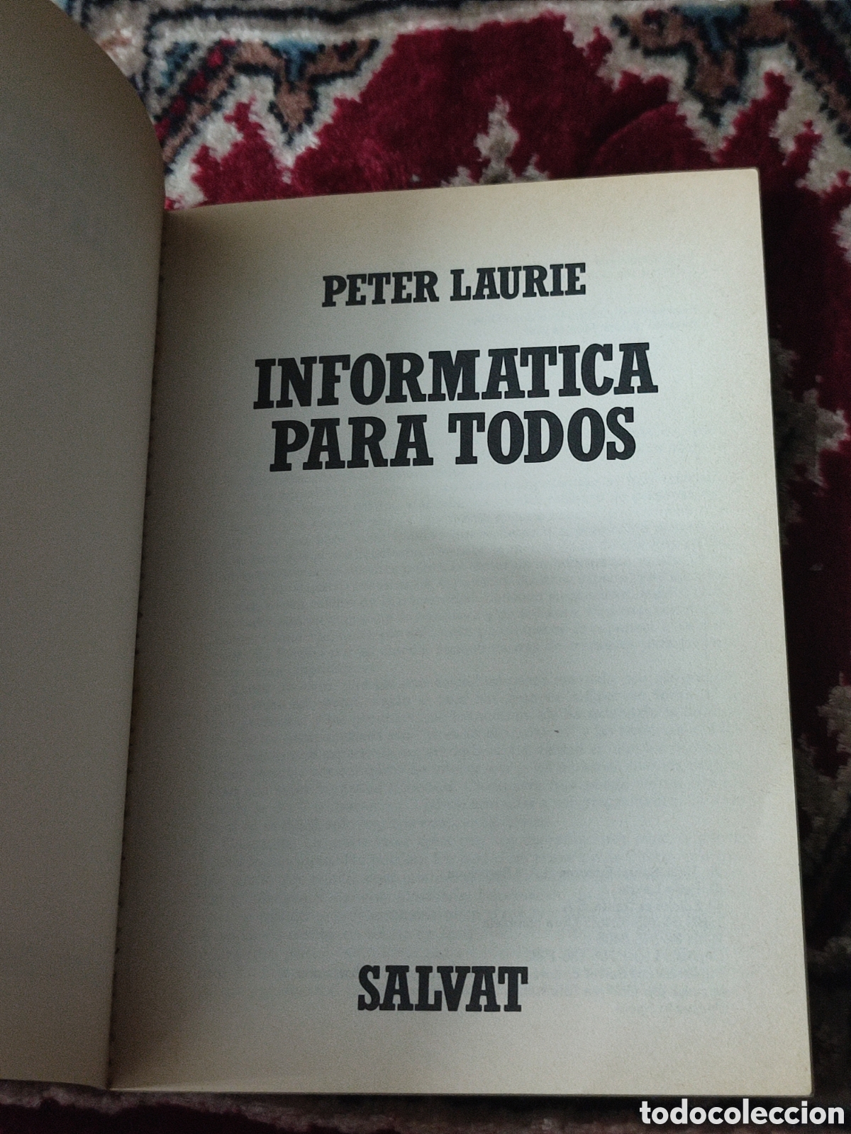 Libros: Peter Laurie Inform&aacute;tica para todos - Foto 3