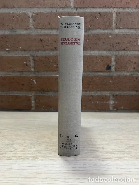 Libros: TEOLOGIA FUNDAMENTAL - FRANCISCO DE B.VIZMANOS - Foto 1