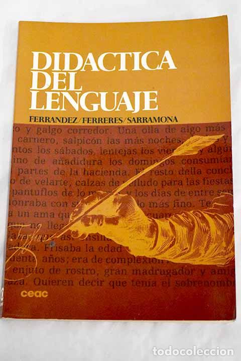 Libros: Did&aacute;ctica del lenguaje.- Ferr&aacute;ndez Arenaz, Adalberto - Foto 1