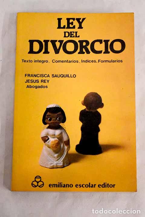Libros: Ley de divorcio: texto integro - Foto 1