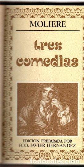 Libros: Tres comedias - Moliere - Foto 1