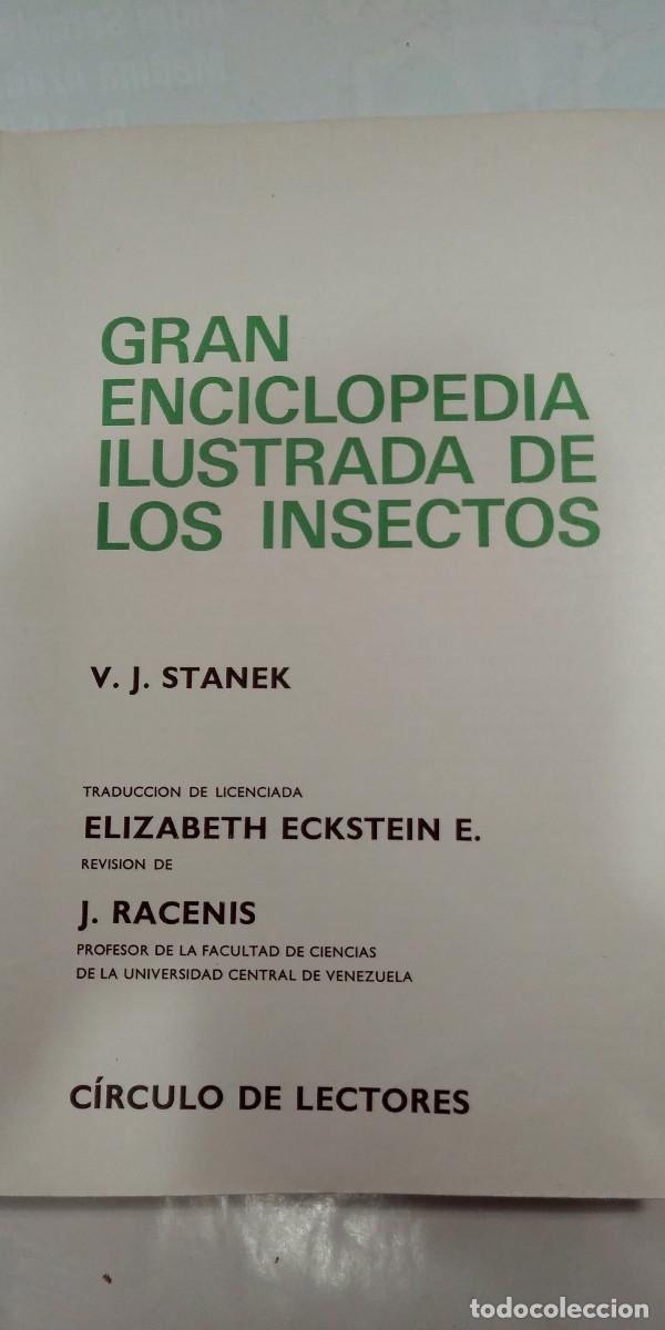 Libros: Gran enciclopedia ilustrada de los insectos V.J. Stanek - Foto 3