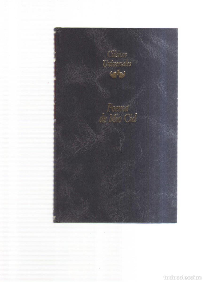 Libros: POEMA DE MIO CID CLASICOS UNIVERSALES - Foto 1