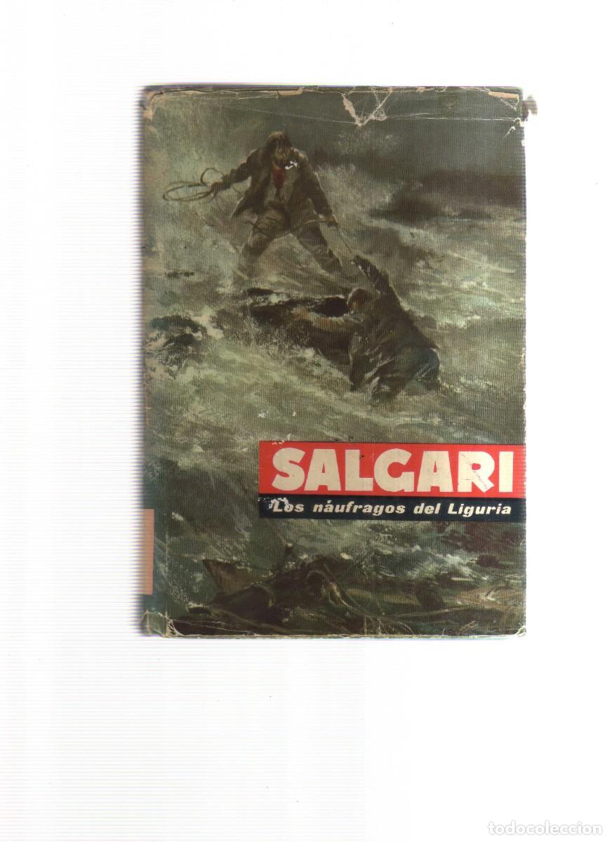 Libros: SALGARI LOS NAUFRAGOS DEL LIGURIA - Foto 1