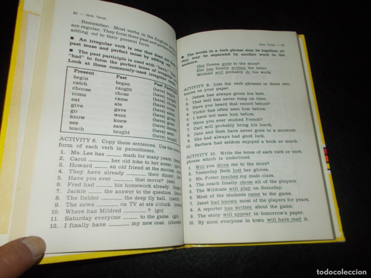 Libros: BASIC ENGLISH GRAMMAR, Bonnie L. Walker. Media Materials 1982. Ingl&eacute;s Libro - Foto 3