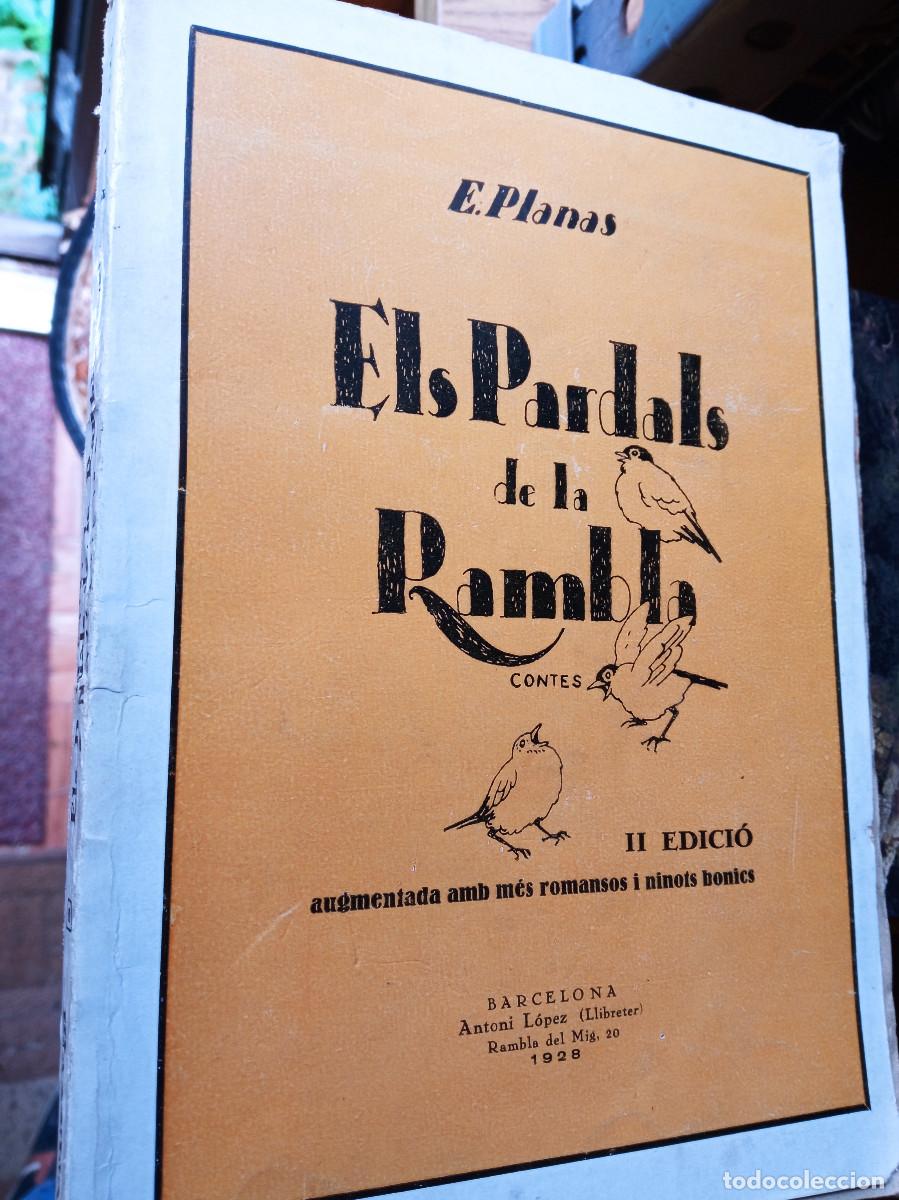 Libros: Emili Planas Sala - Els pardals de la Rambla - Foto 1