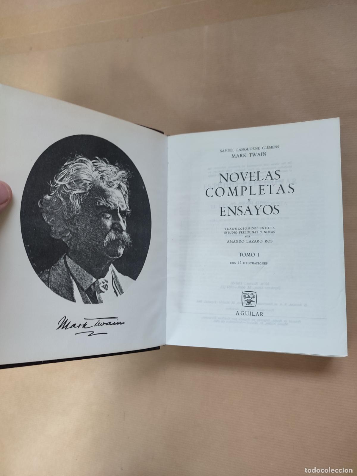 Libros: NOVELAS COMPLETAS Y ENSAYOS I - &rdquo;TWAIN, MARK&rdquo; - Foto 3