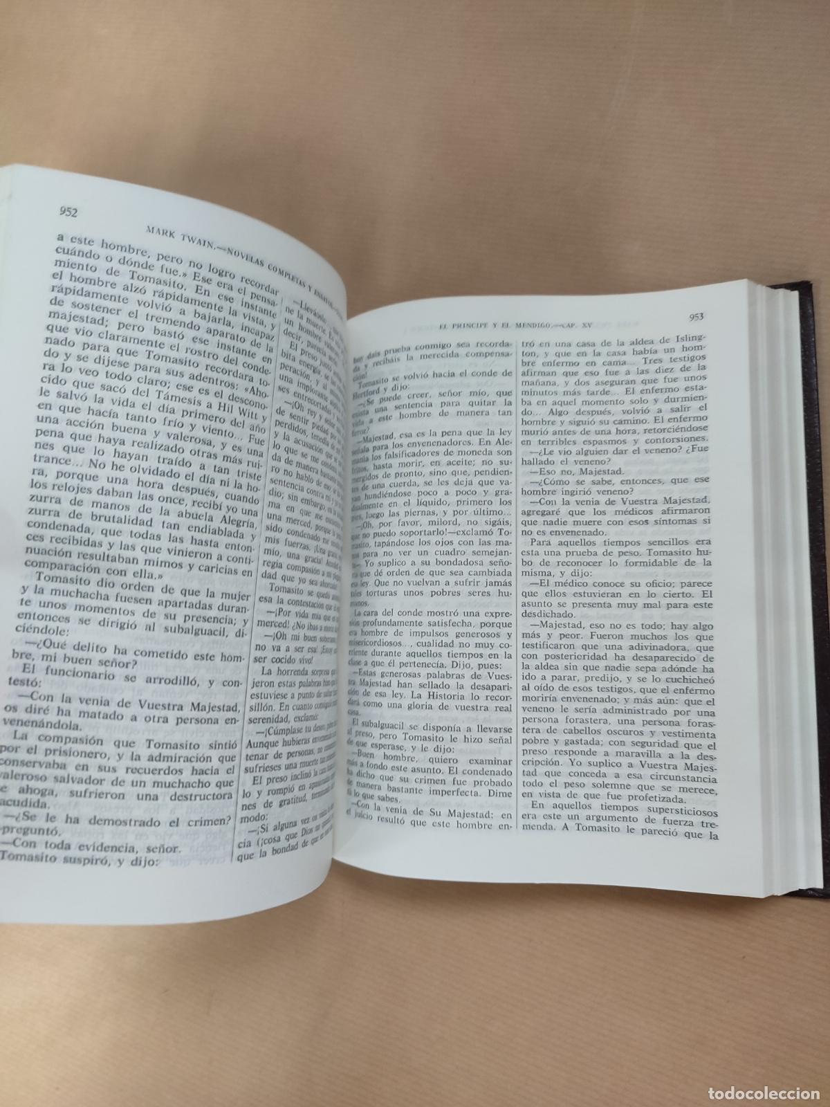 Libros: NOVELAS COMPLETAS Y ENSAYOS I - &rdquo;TWAIN, MARK&rdquo; - Foto 4