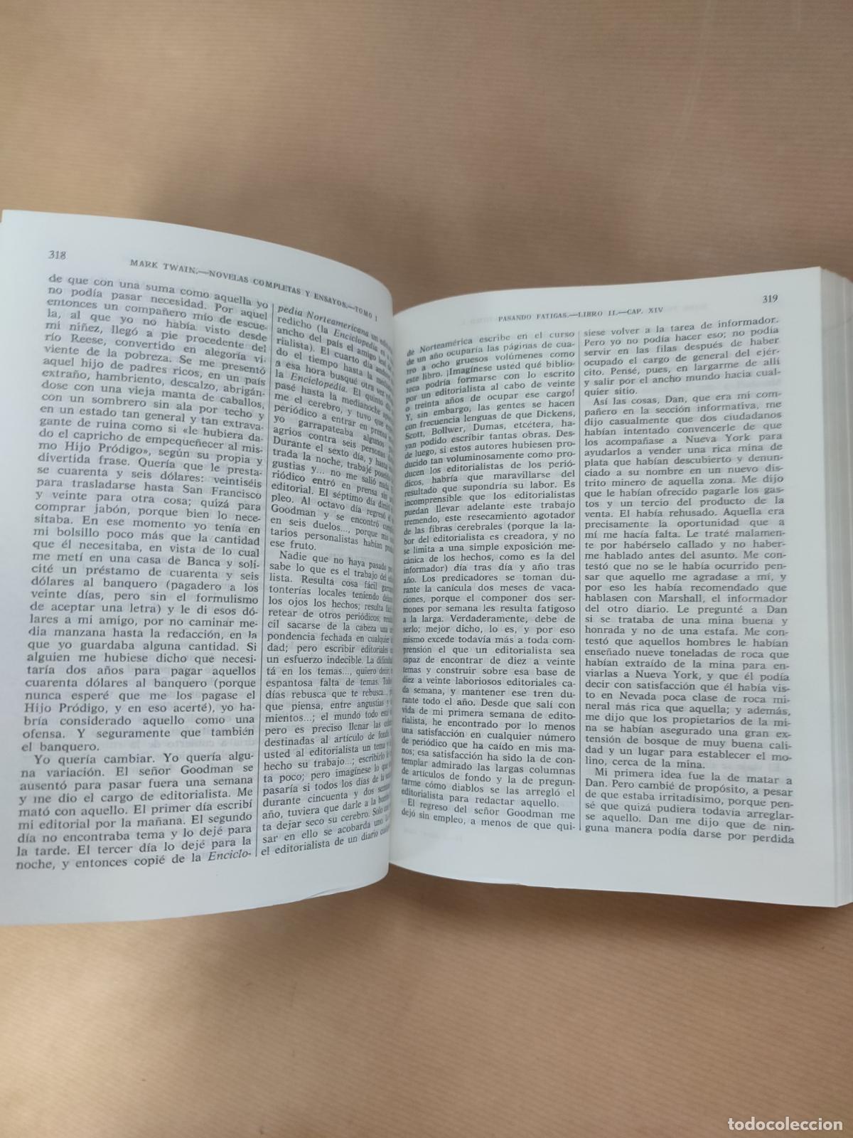 Libros: NOVELAS COMPLETAS Y ENSAYOS I - &rdquo;TWAIN, MARK&rdquo; - Foto 5