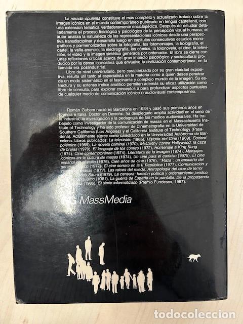 Libros: La mirada opulenta -Rom&aacute;n Gubern- - Foto 2