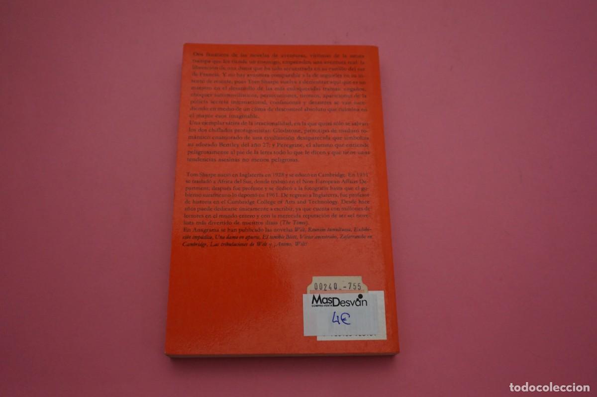 Libros: 14B/ UNA DAMA EN APUROS - TOM SHARPE / EDITORIAL ANAGRAMA - Foto 5