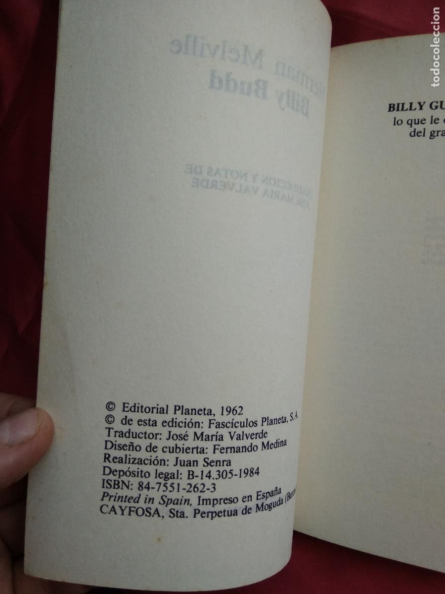 Libros: Herman Melville Billy Budd L.9601-1528 - Foto 2