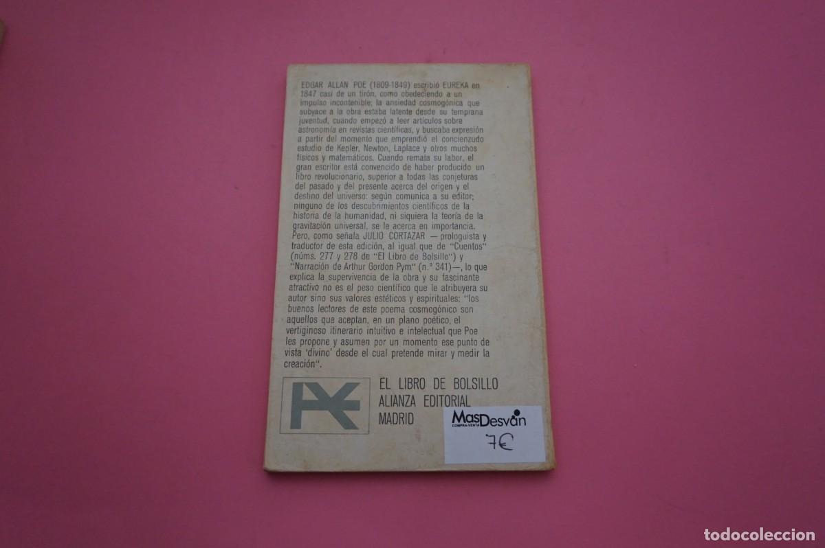 Libros: 11B/ EUREKA - EDGAR ALLAN POE / ALIANZA EDITORIAL - Foto 5