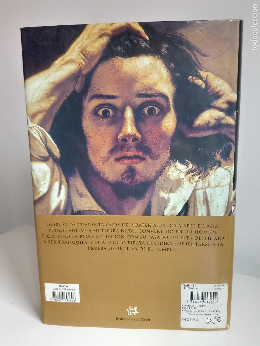 Libros: JOSEPH CONRAD - EL PIRATA - EL ALEPH, 2002 - CARTON&Eacute; - VERSI&Oacute;N DE EDUARDO CHAMORRO - Foto 2