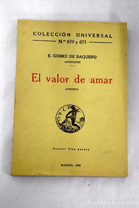 Libros: El valor de amar: cuentos.- Andrenio - Foto 1