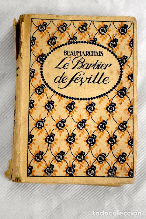 Libros: Le barbier de Seville.- Beaumarchais - Foto 1