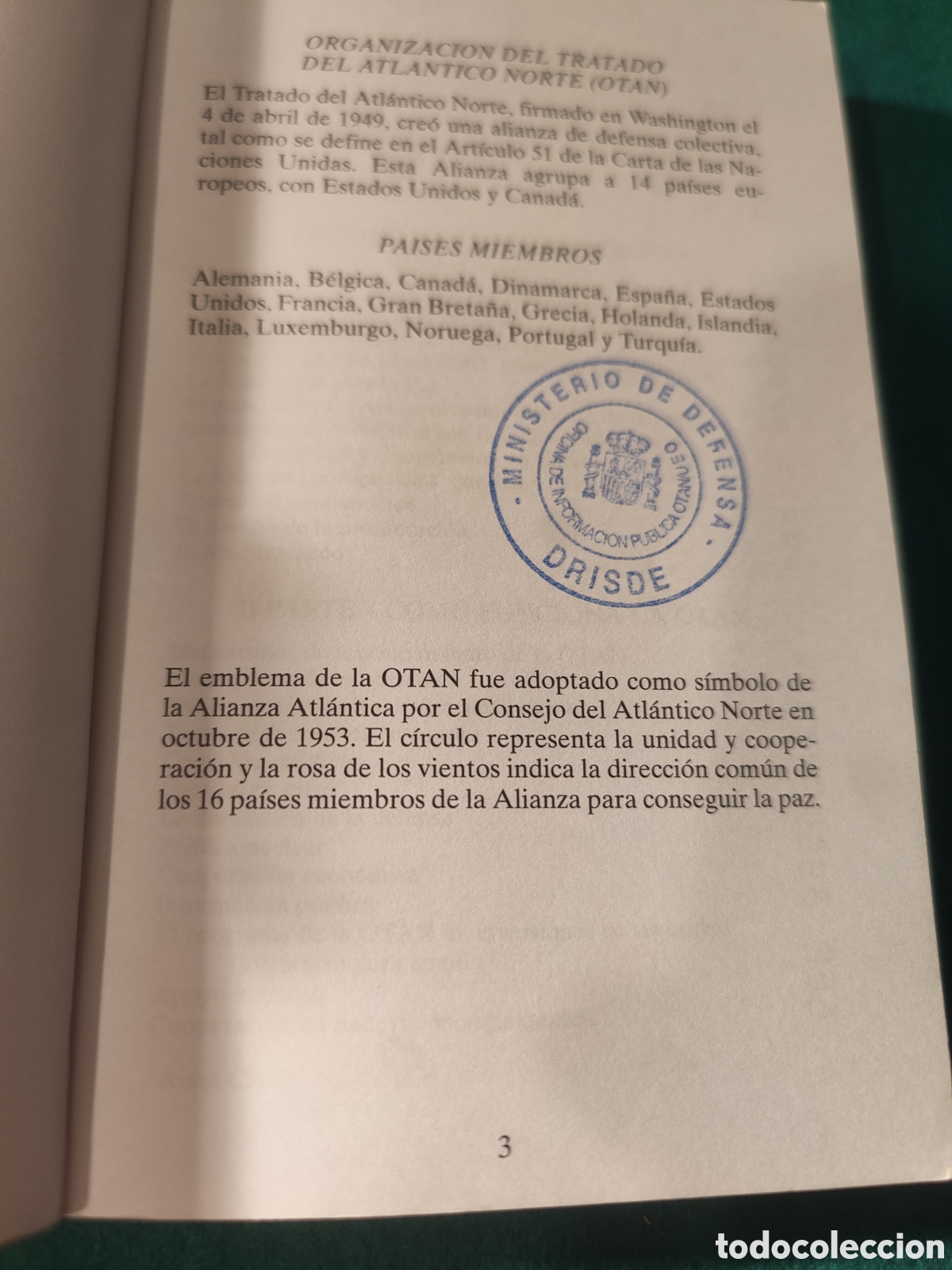 Libros: MANUAL DE LA OTAN. 1995. - Foto 4