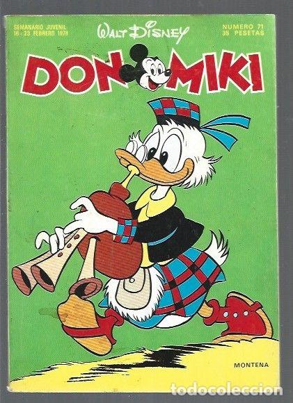 Libros: DON MIKI. NUMERO 71 - WALT DISNEY - Foto 1