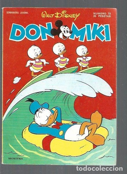 Libros: DON MIKI. NUMERO 72 - WALT DISNEY - Foto 1