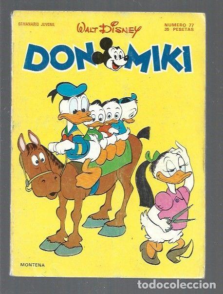 Libros: DON MIKI. NUMERO 77 - WALT DISNEY - Foto 1