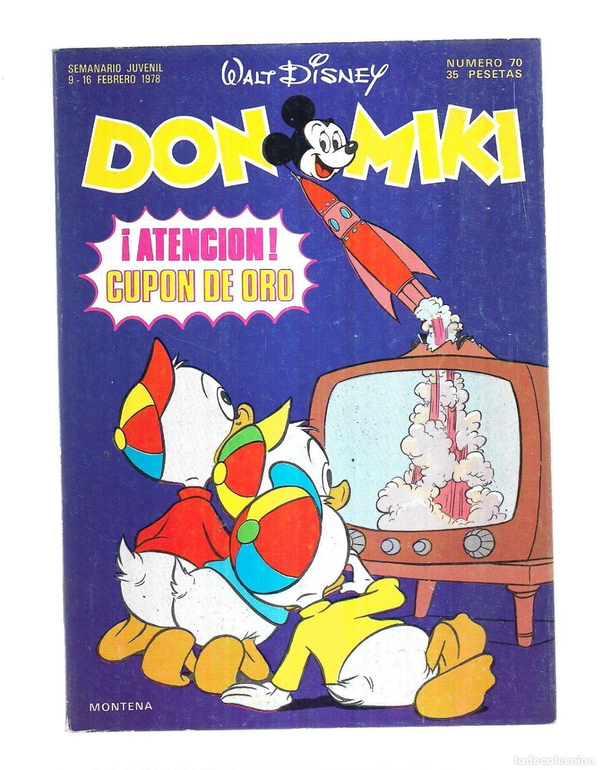 Libros: DON MIKI. NUMERO 70 - WALT DISNEY - Foto 1