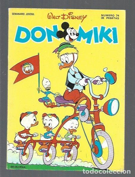 Libros: DON MIKI. NUMERO 74 - WALT DISNEY - Foto 1