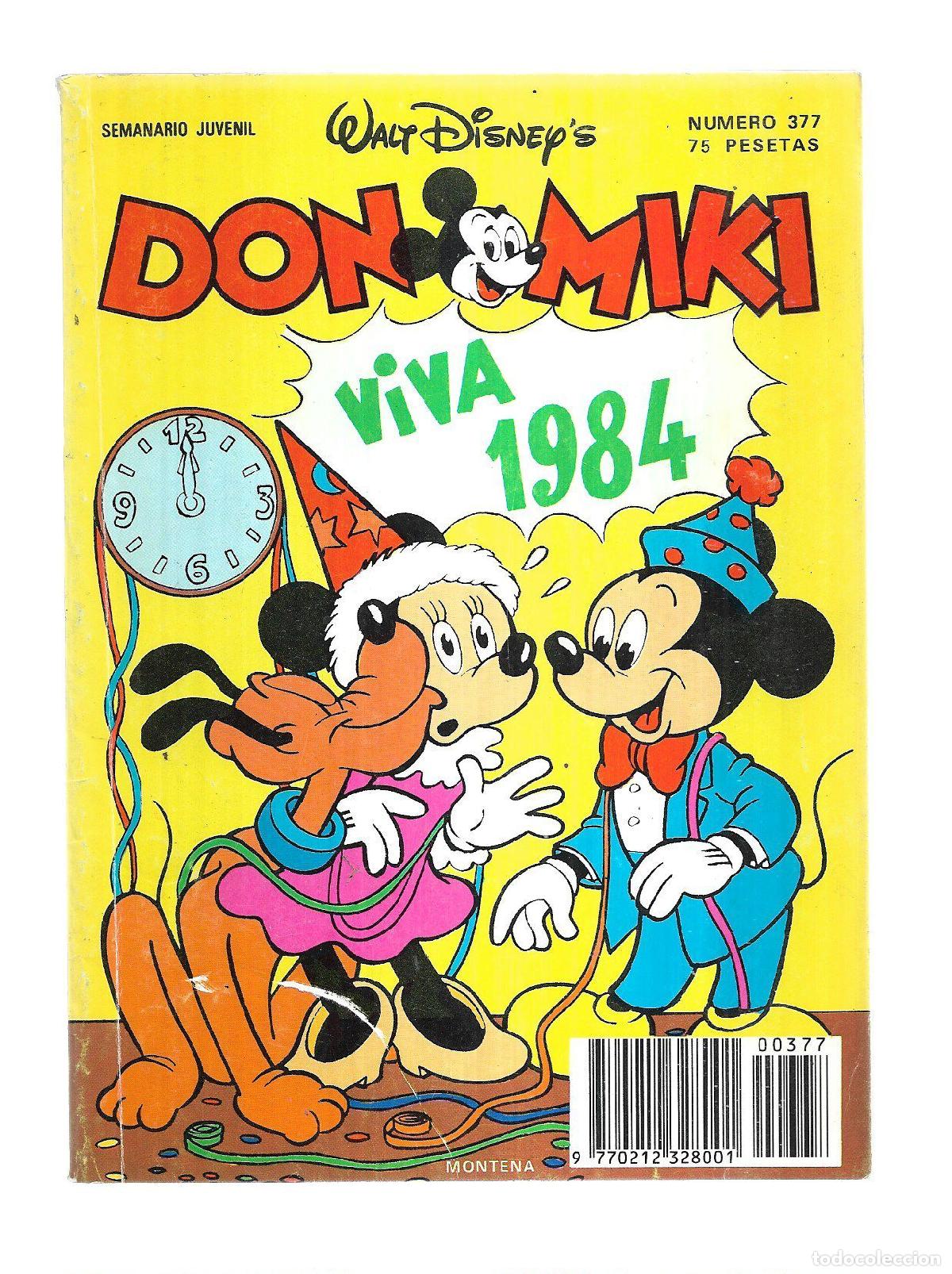 Libros: DON MIKI, NUMERO 377 - WALT DISNEY - Foto 1