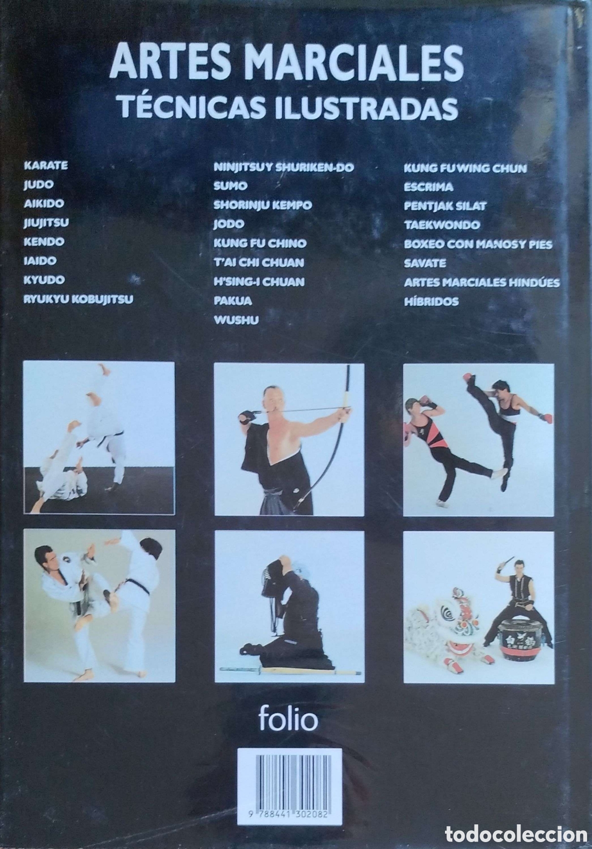 Libros: Artes marciales. T&eacute;cnicas ilustradas. Paul Crompton. Folio. 1996. - Foto 2