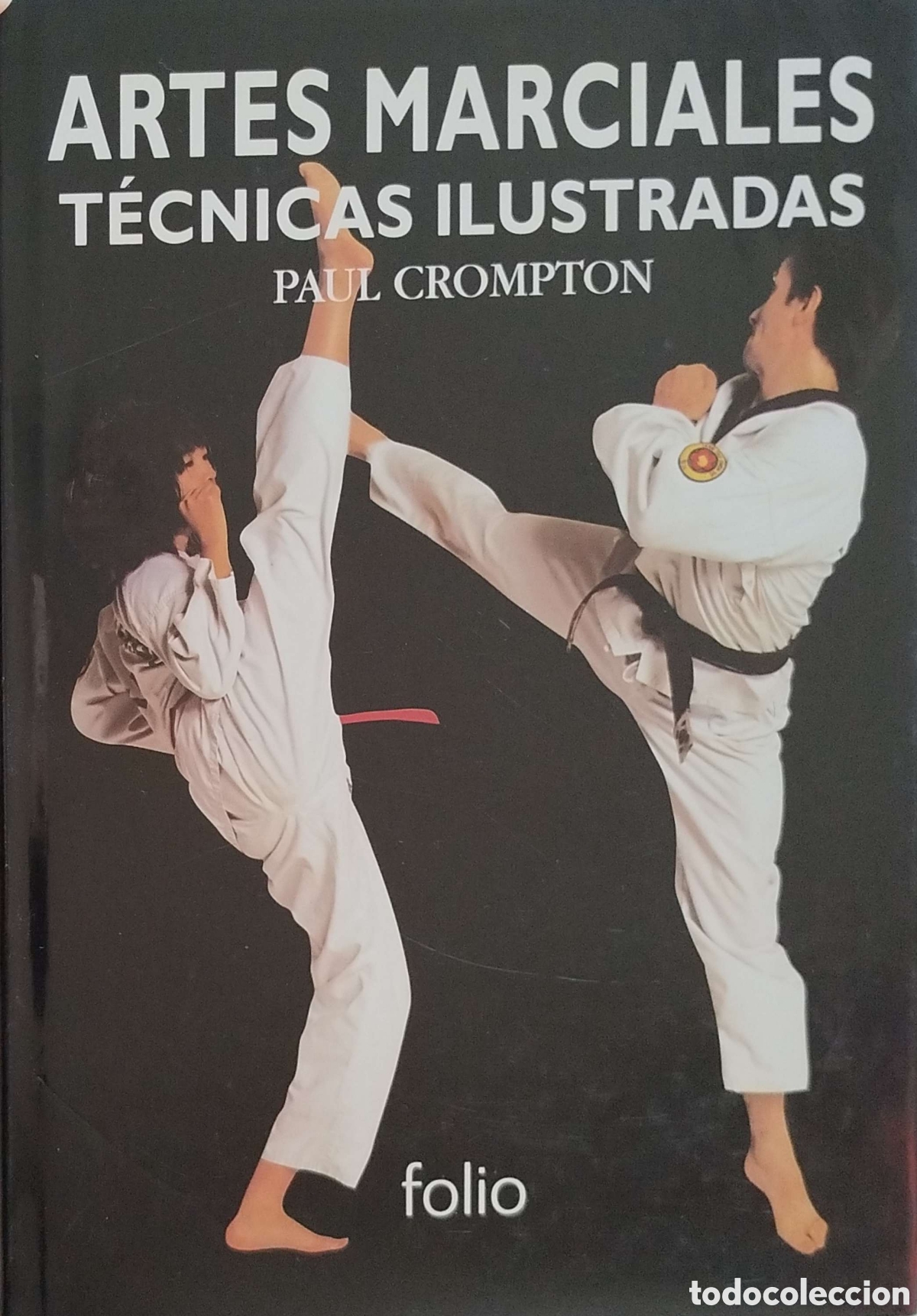 Libros: Artes marciales. T&eacute;cnicas ilustradas. Paul Crompton. Folio. 1996. - Foto 1