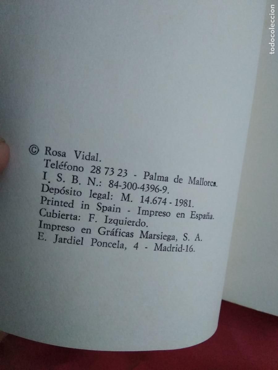 Libros: Un Libro (Poemas) Rosa Vida L.6922-1391 - Foto 4