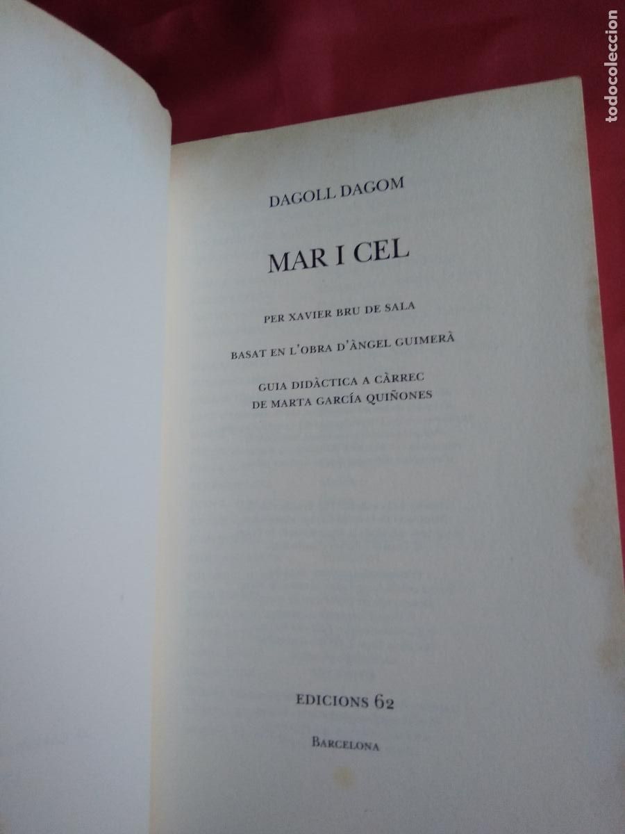 Libros: Mar i cel Dagoll Dagom L.6922-1408 - Foto 4
