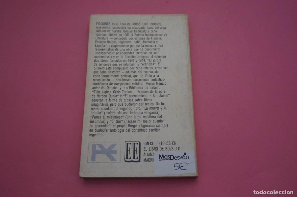 Libros: 2B/ FICCIONES - JORGE LUIS BORGES / ALIANZA EDITORIAL - Foto 5