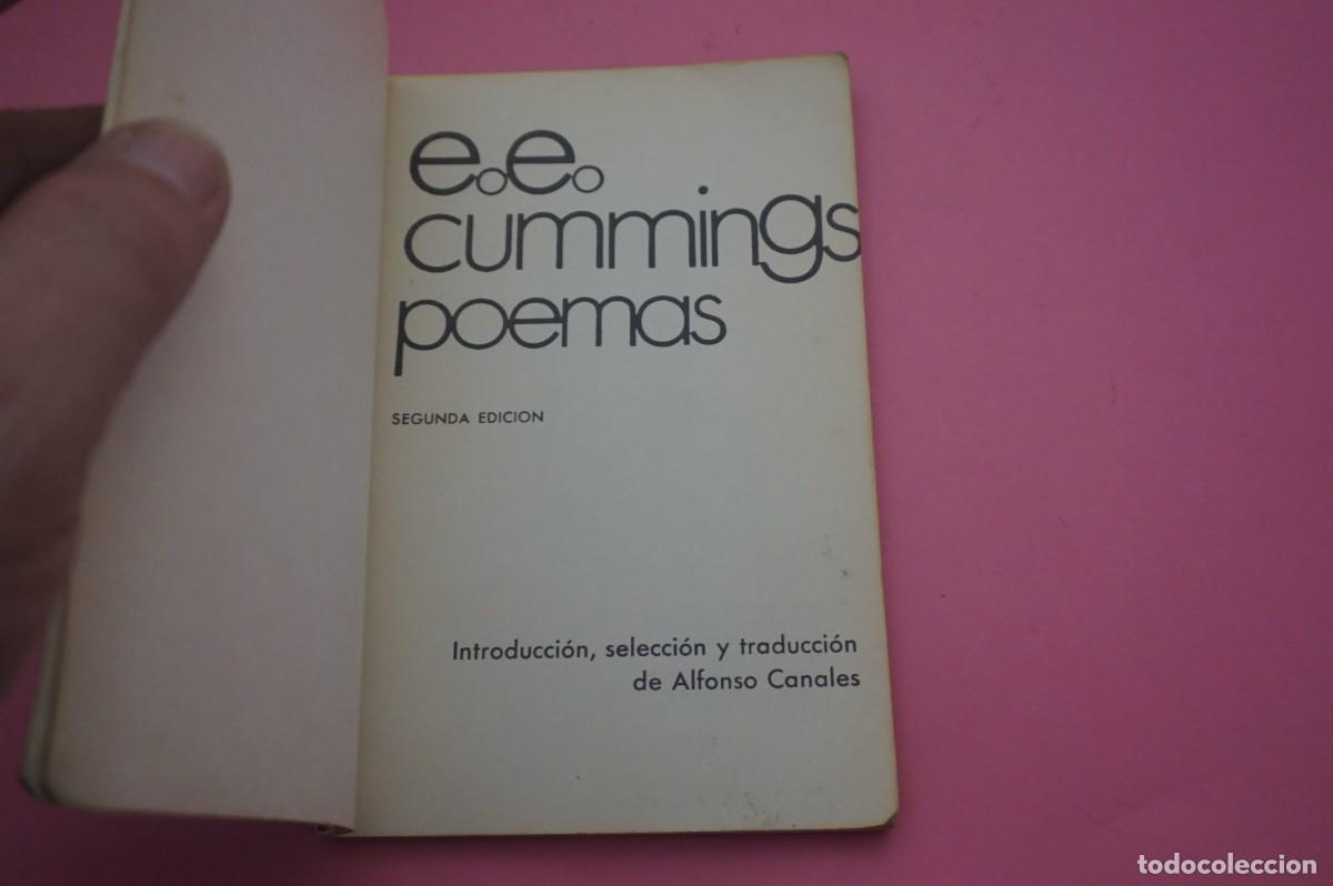 Libros: 2B/ POEMAS - E.E. CUMMINGS / COLECCION VISOR - Foto 2