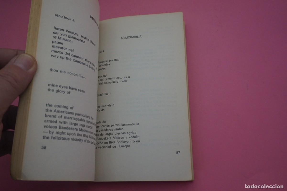 Libros: 2B/ POEMAS - E.E. CUMMINGS / COLECCION VISOR - Foto 3