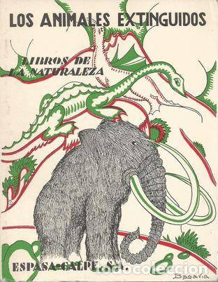 Libros: LOS ANIMALES EXTINGUIDOS - CABRERA , &Aacute;NGEL - Foto 1