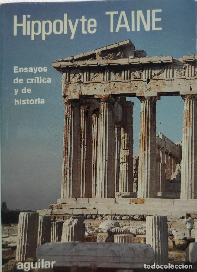Libros: ENSAYO DE CR&Iacute;TICA Y DE HISTORIA. - HIPPOLYTE TAINE - Foto 1