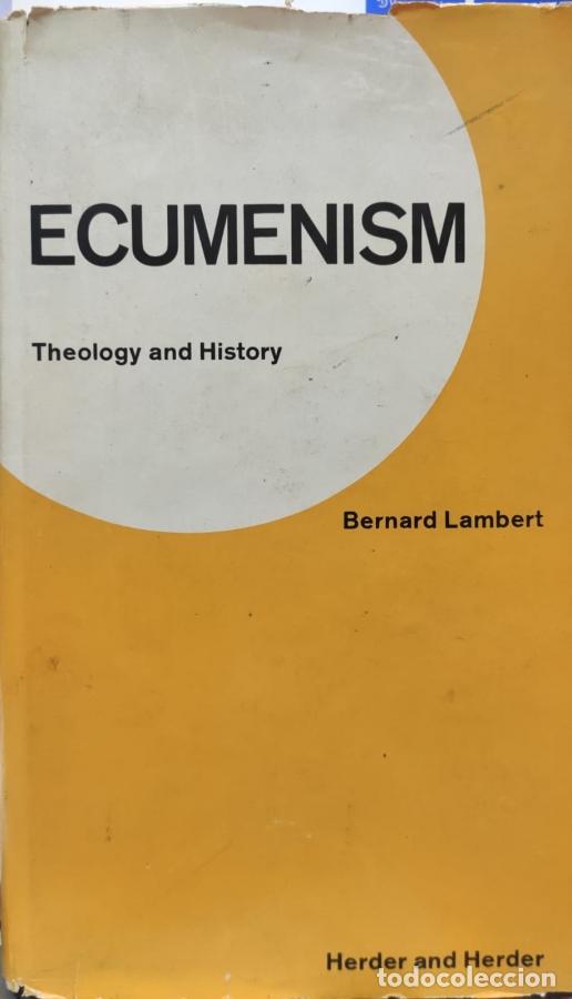 Libros: ECUMENISM. Theology and History - Bernard Lambert - Foto 1