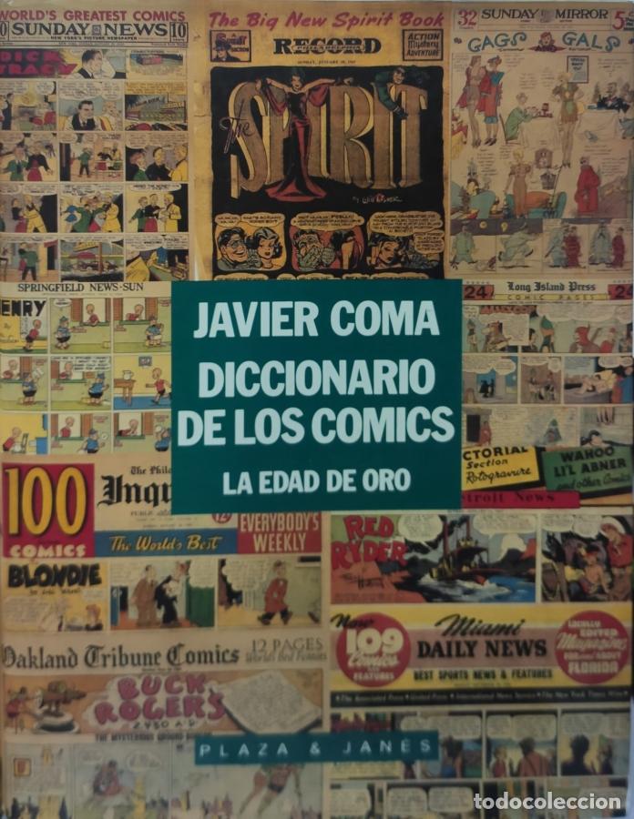 Libros: DICCIONARIO DE LOS C&Oacute;MICS: LA EDAD DE ORO - COMA, JAVIER - Foto 1
