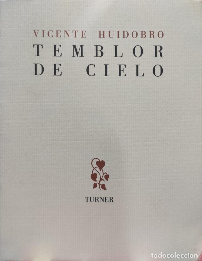 Libros: TEMBLOR DE CIELO - Vicente Huidobro - Foto 1