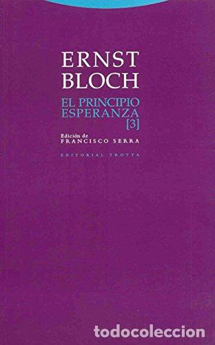 Libros: EL PRINCIPIO ESPERANZA 3 - Ernst Bloch - Foto 1