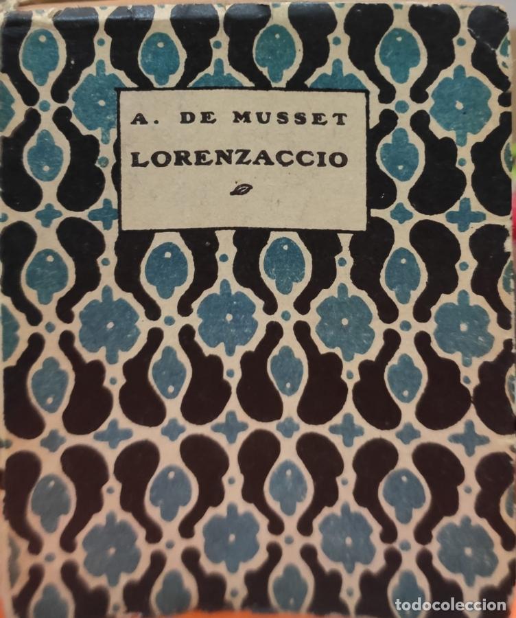 Libros: LORENZACCIO - A. de Musset - Foto 1