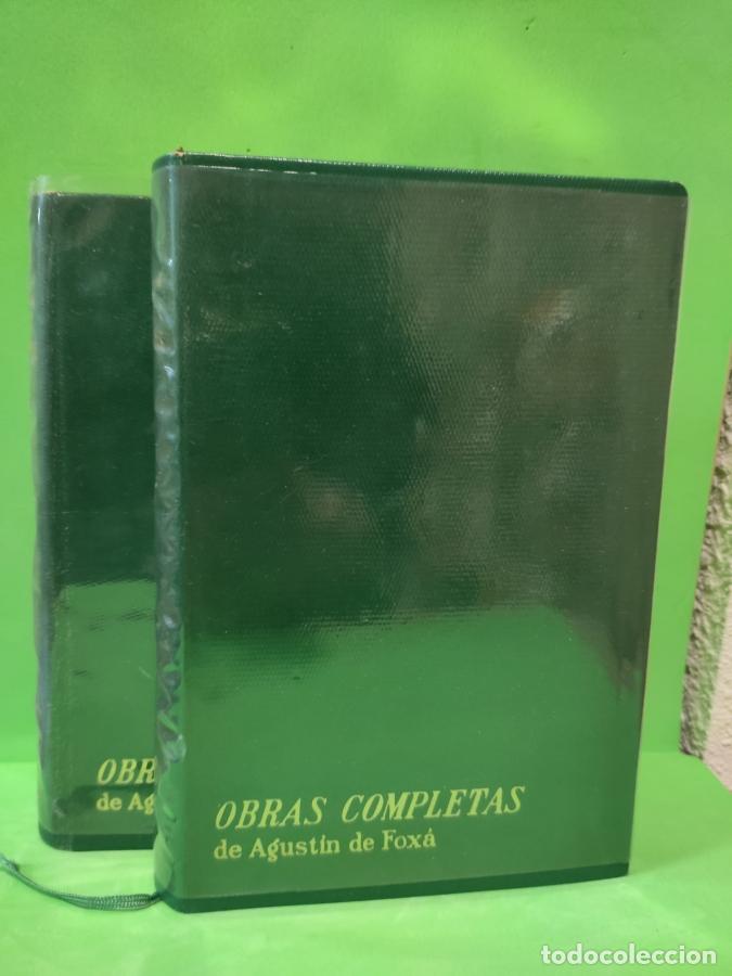Libros: OBRAS COMPLETAS. Dos Tomos - Agust&iacute;n de Fox&aacute; - Foto 1