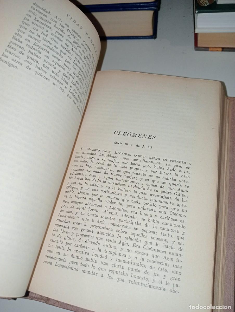 Libros: Vidas paralelas. Plutarco - Foto 7